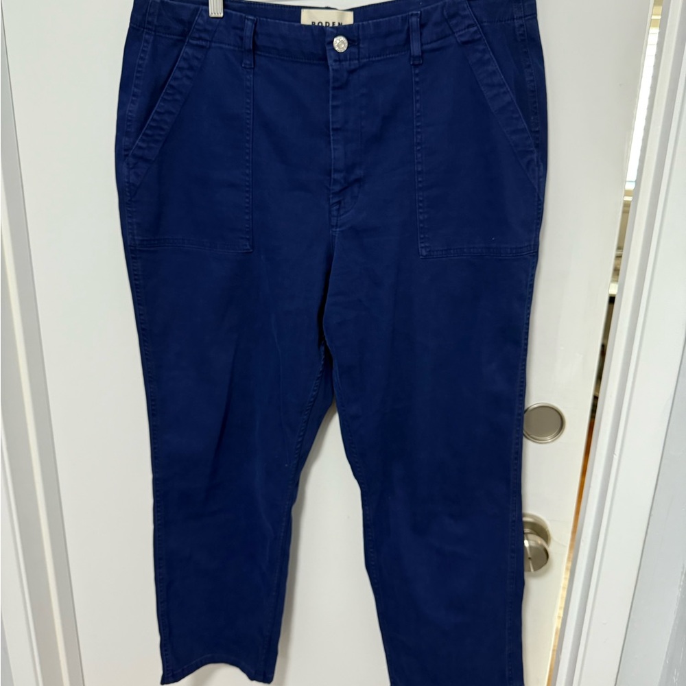 Boden Women's Straight-Leg Jeans in Navy - Picture 3 of 8